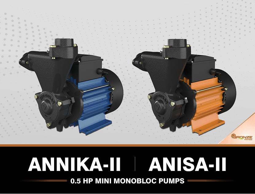 Kirloskar Brothers Limited Presents the Next-Generation Mini-Series Pumps: Annika-II and Anisa-II