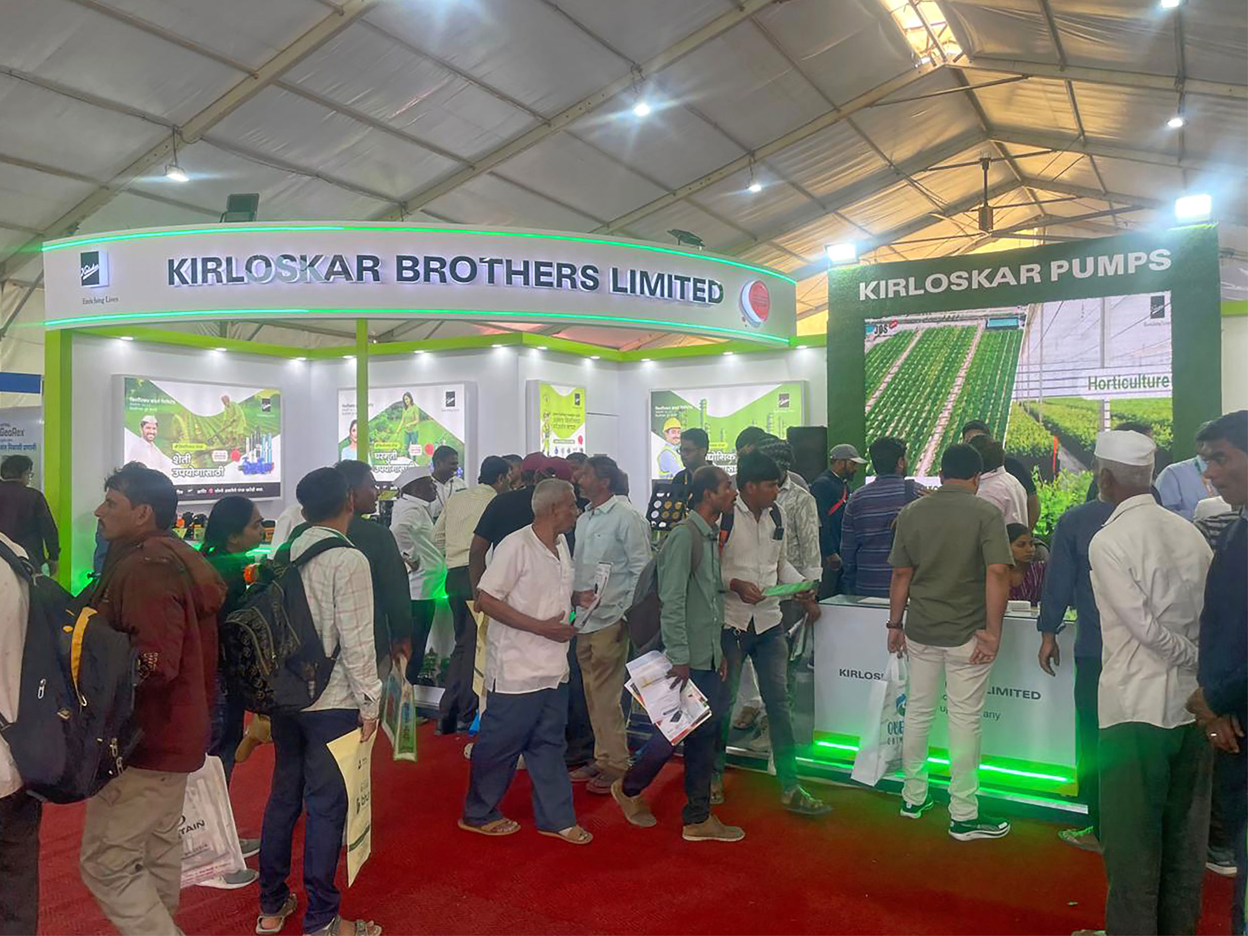 KBL’s Energy-Efficient Water Management Solutions Draw the Crowd at KISAN 2025