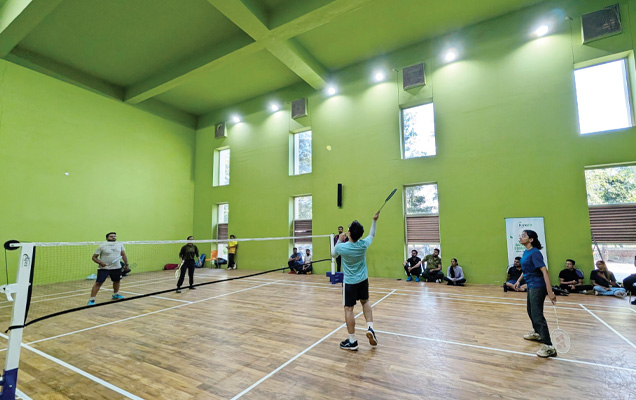 KirloFit badminton tournament
