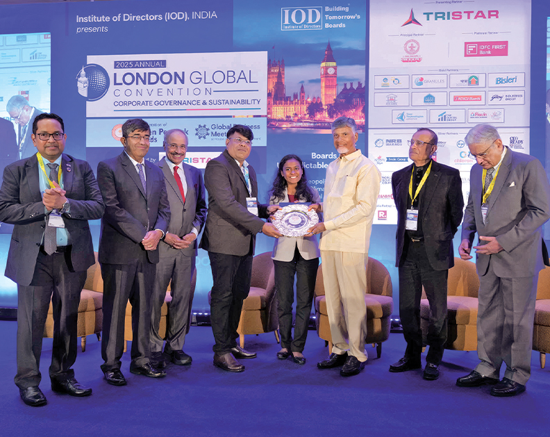 Golden Peacock Award for Sustainability by IOD