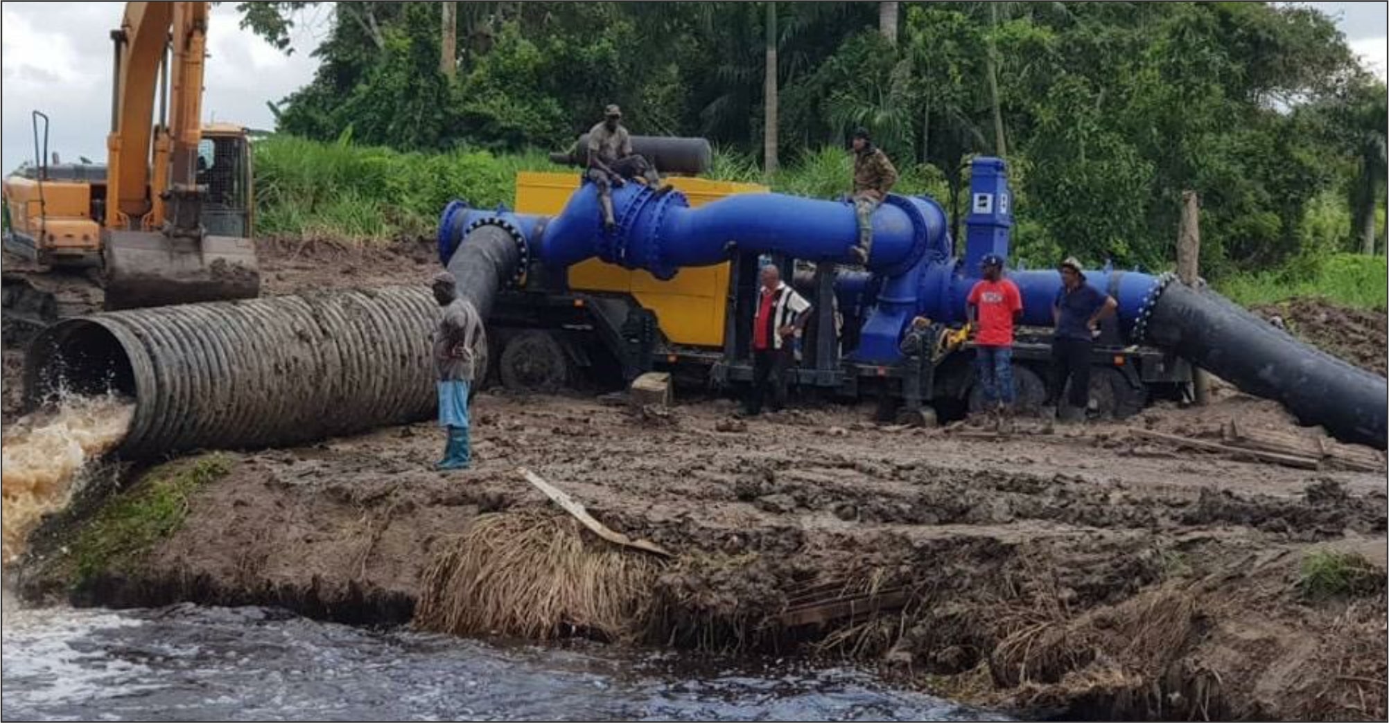 LARGEST AUTO-PRIME PUMP SUPPLIED TO SURINAME